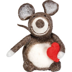 Kare Design - Артикул 33731 Kare Design - Статуэтка Mouse Heart, коллекция Мышиное сердце