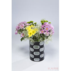 Kare Design - Артикул 34121 Kare Design - Ваза BlackWhite, коллекция Черное-Белое