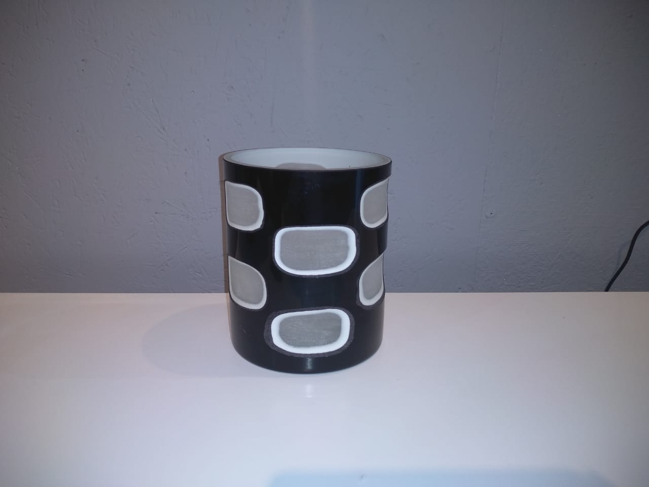 Kare Design - Артикул 34122 Kare Design - Ваза BlackWhite, коллекция Черное-Белое