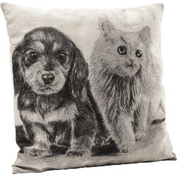 Kare Design - Артикул 38610 Kare Design - Подушка Cat and Dog, коллекция Кошка И Собака