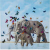 Картина Elefants with Butterflys, коллекция Слоны И Бабочки Картина Elefants with Butterflys, коллекция Слоны И Бабочки