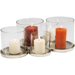 Kare Design - Артикул 39986 Kare Design - Подсвечник Circoli Cinque, коллекция Пять Кругов