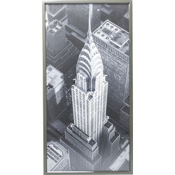Kare Design - Артикул 60378 Kare Design - Картина в рамке Chrysler Building, коллекция Крайслер-Билдинг