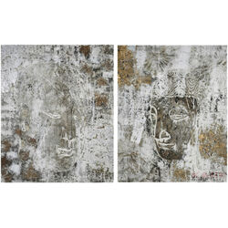 Kare Design - Артикул 69441 Kare Design - Картина Buddha Antik, коллекция Наскальный Будда, в ассортименте