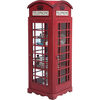 Шкаф-витрина London Telephone, коллекция Красная телефонная будка Шкаф-витрина London Telephone, коллекция Красная телефонная будка