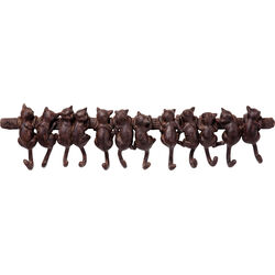 Kare Design - Артикул 76698 Kare Design - Вешалка настенная Shelf Cats, коллекция Ряд котят