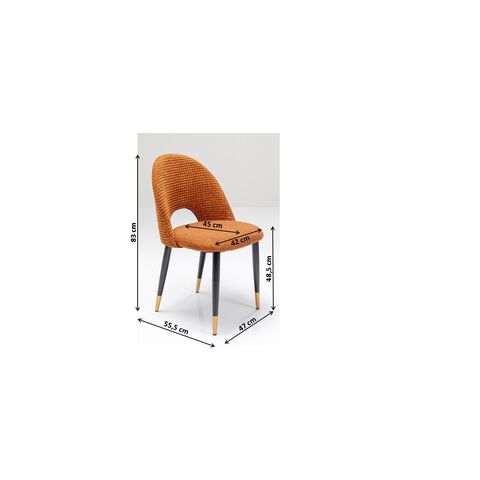 Kare Design - Стул мягкий Hudson, коллекция Гудзон 80003 - фото 14