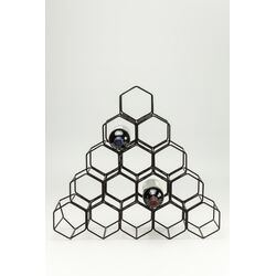 Kare Design - Артикул 82500 Kare Design - Стеллаж для бутылок Black Hornet, коллекция "Черный Шершень"