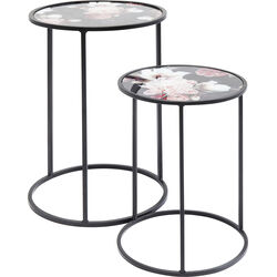 Kare Design - Артикул 83688 Kare Design - Столик приставной Peony, коллекция Пион, количество предметов 2
