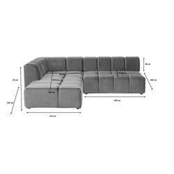 Kare Design - Диван угловой Bel Ami, коллекция Милый друг 85497
 - фото 11