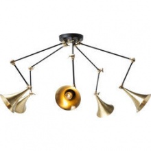 Kare Design - Артикул 37626 Kare Design - Люстра Trumpet, коллекция "Труба"